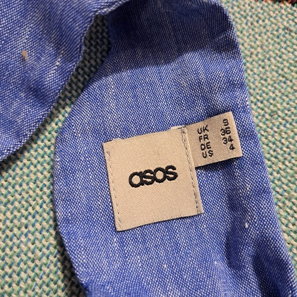 🌈 LINEN BLEND A-LINE DRESS - Picture 5 of 8